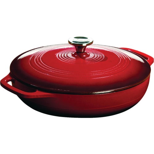 EC3CC43 Lodge Cast Iron Casserole With Lid