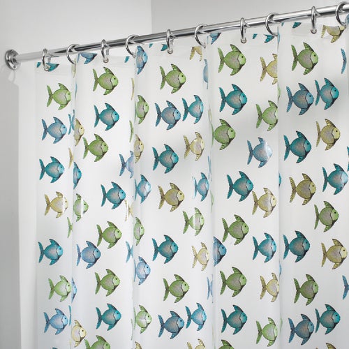 27780 iDesign York Graphic EVA Shower Curtain