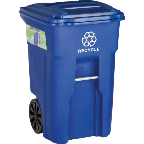 025548-D6BLU Toter Recycling Trash Can