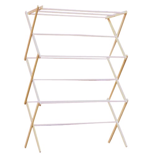 18 Madison Mill Wood Clothes Drying Rack