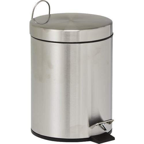 TRS-01449 Honey Can Do Serene Round Step Bin Wastebasket