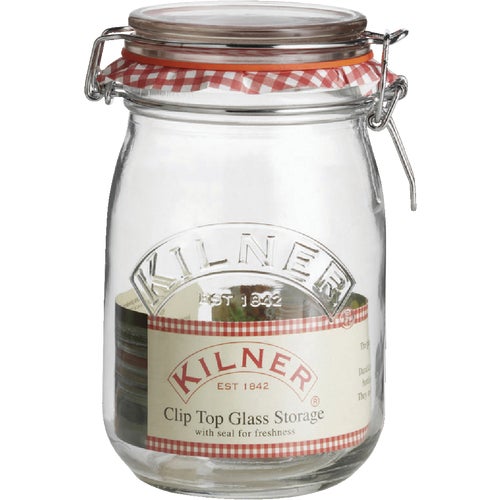 25.491 Kilner Round Clip Top Glass Storage Jar