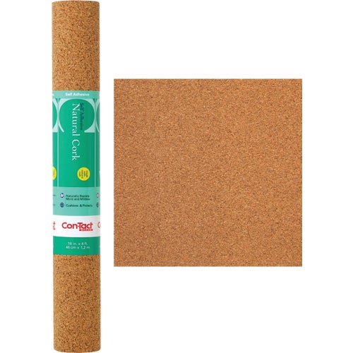 04F-C6421-06 Con-Tact Cork Self-Adhesive Shelf Liner