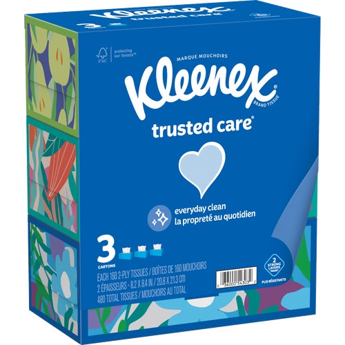 54303 Kleenex Trusted Care Facial Tissue