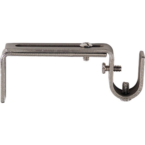 KN85293 Kenney Adjustable Single Curtain Rod Bracket