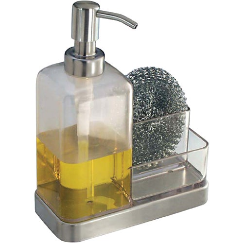 67080 iDesign Forma Soap Dispenser & Sponge Caddy