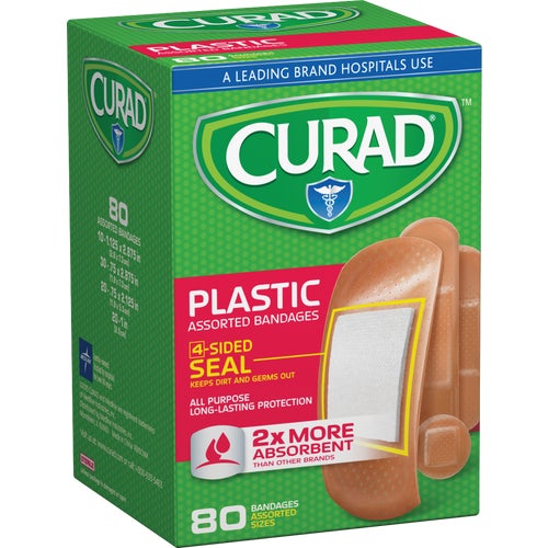 CUR45157RB Curad Plastic Adhesive Bandages