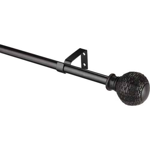 KN75798NP Kenney Woven Ball Curtain Rod