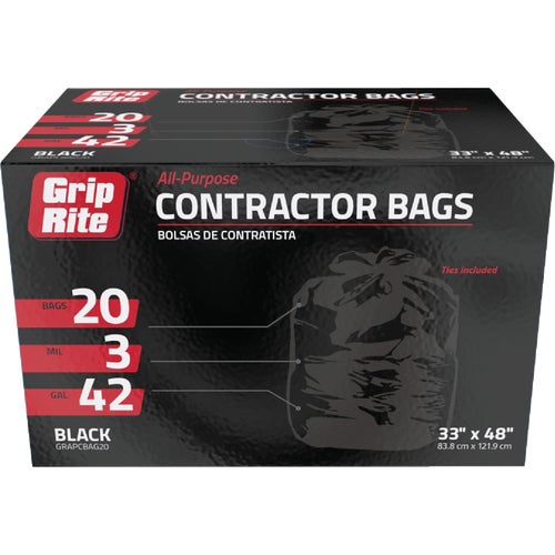 GRAPCBAG20 Grip-Rite Contractor Trash Bag