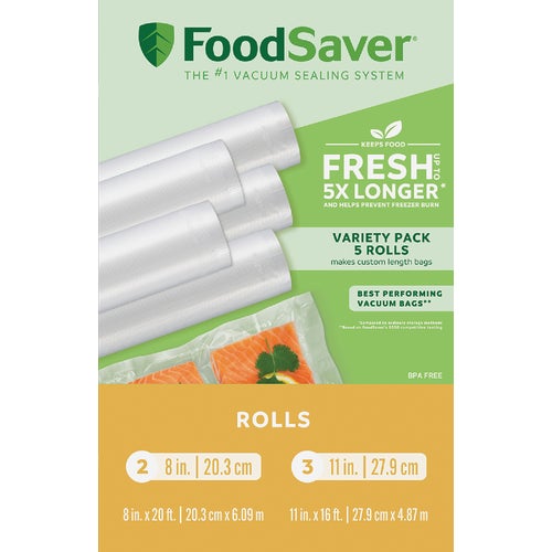 2159288 FoodSaver Heat-Seal Vacuum Sealer Bag Roll