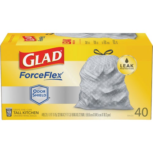 79008 Glad ForceFlex Plus Tall Kitchen Trash Bag