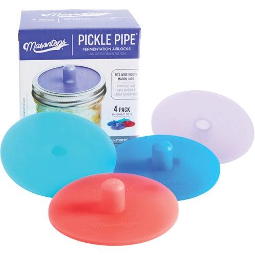 PPI4W Masontops Pickle Pipe Mason Jar Canning Lid