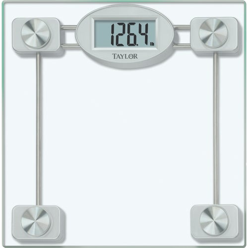 75274192 Taylor Digital Clear Glass Bath Scale