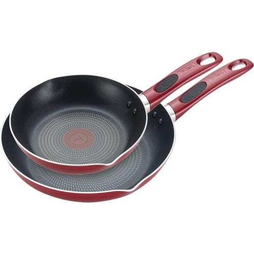 B039S264 T-Fal Thermo-Spot 2-Piece Aluminum Fry Pan Set