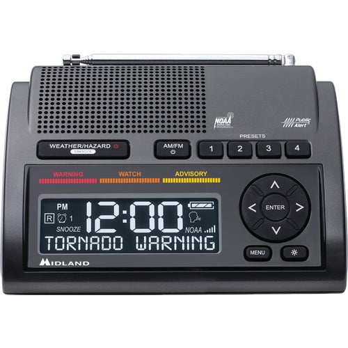 WR400 Midland Weather Alert Radio Clock