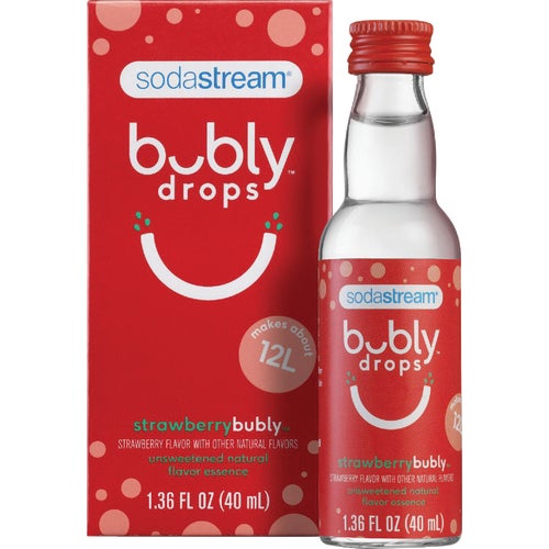 1025223010 SodaStream Bubly Sparkling Beverage Fruit Drops