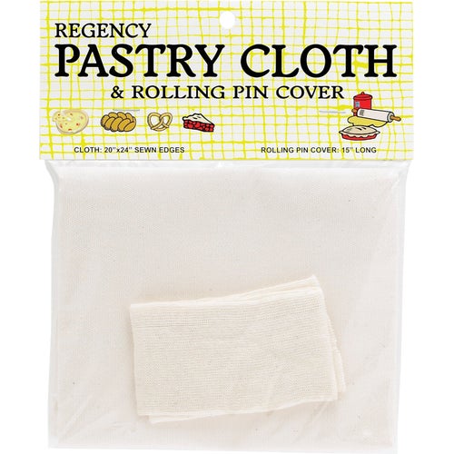 4444 Regency Pastry Cloth & Rolling Pin Cover Set