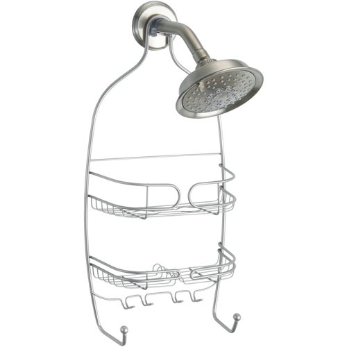 27910 iDesign Neo Silver Shower Caddy