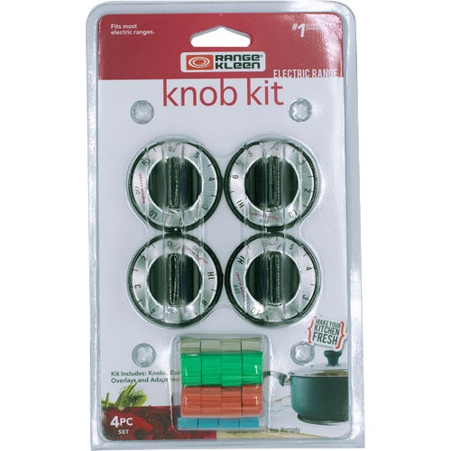 8114 Range Kleen Replacement Electric Range Knob Kit