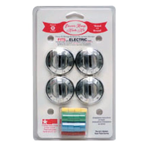 8124 Range Kleen Replacement Electric Range Knob Kit