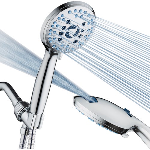 1639 AquaCare Dual Shower Head Handheld Shower