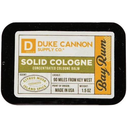 SCBAYRUM Duke Cannon Solid Cologne