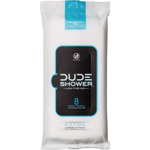 QDS-FP-08 Dude Shower Body Wipes