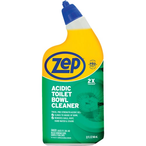 ZUATBC32 Zep Acidic Gel Toilet Bowl Cleaner