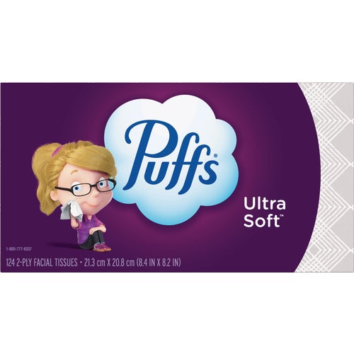 3700035669 Puffs Ultra Soft Facial Tissue