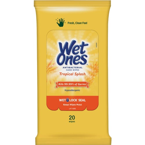 300608807 Wet Ones Antibacterial Hand Wipes