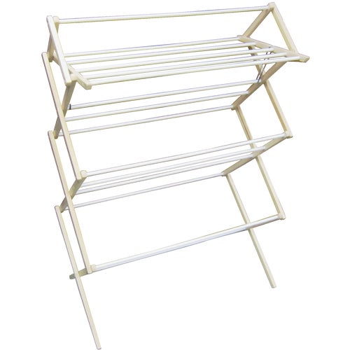 16 Madison Mill Queen Wood Clothes Drying Rack