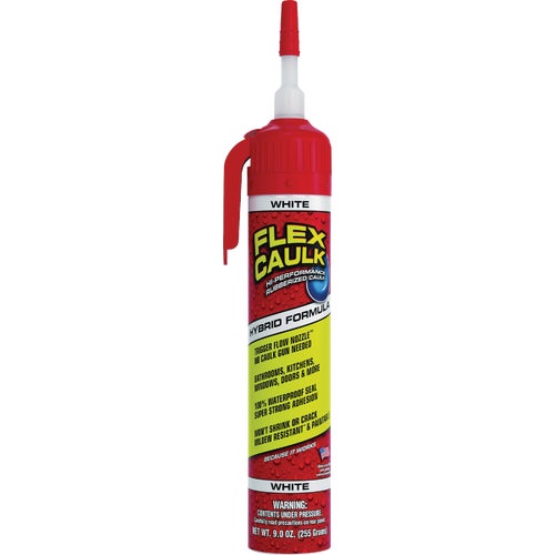 CFSWHTR675 Flex Caulk Hybrid Caulk Cartridge With Adjustable Nozzle