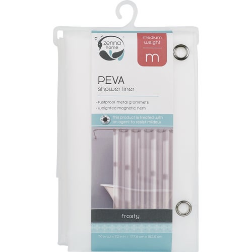 LPRMFRL Zenith Zenna Home Medium Weight PEVA Shower Curtain Liner