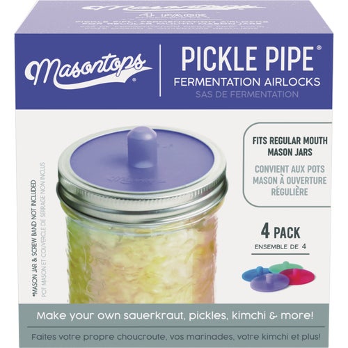 PPI4R Masontops Pickle Pipe Mason Jar Canning Lid