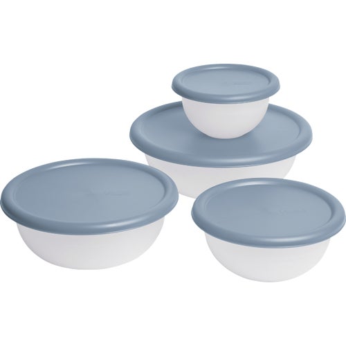 7470006 Sterilite 8-Piece Covered Bowl Set