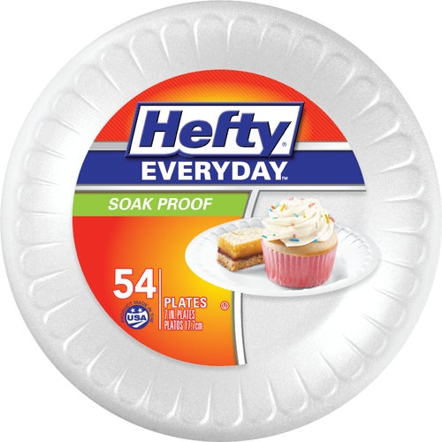 D20769 Hefty Everyday Foam Plate