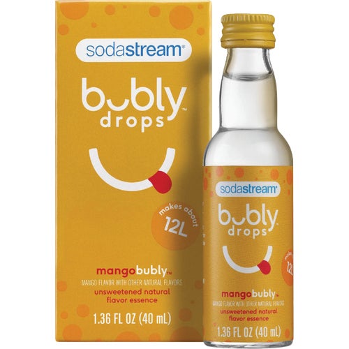 1025258010 SodaStream Bubly Sparkling Beverage Fruit Drops