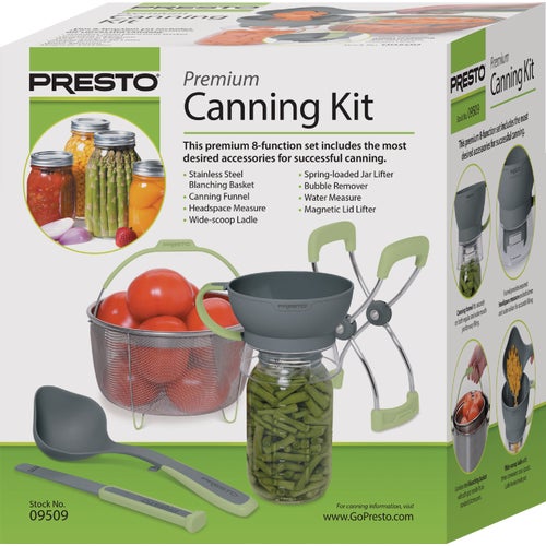 9509 Presto Premium 8-Function Home Canning Tool Kit