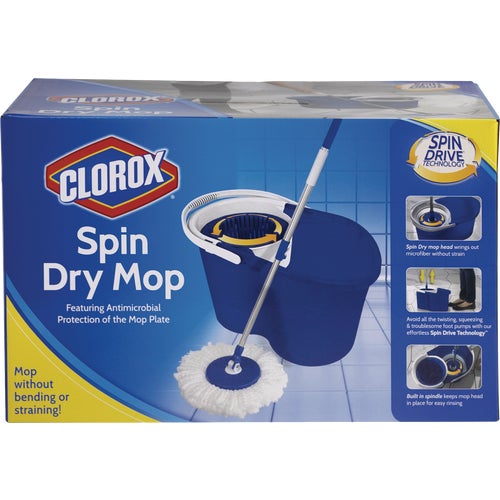 626000 Clorox Deluxe Spin Dry Mop