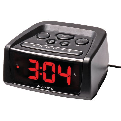 13019A3 AcuRite Loud Electric Alarm Clock