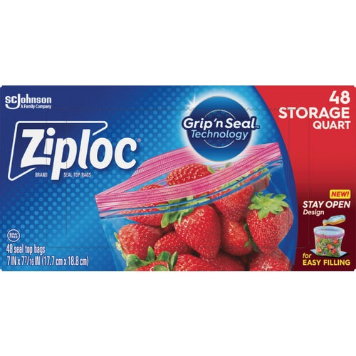 310 Ziploc Double Seal Lock Food Storage Bag