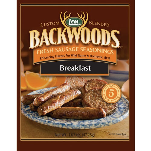 9002 LEM Backwoods Breakfast Sausage Seasoning