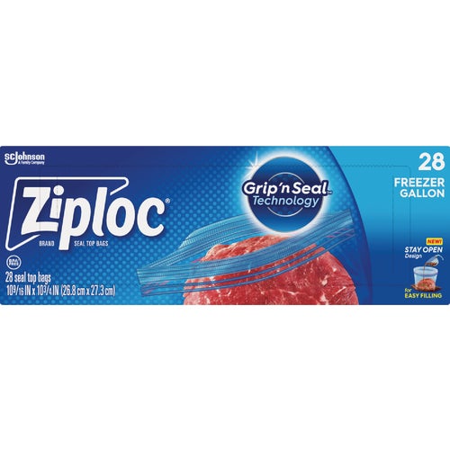 382 Ziploc Double Seal Lock Freezer Bag