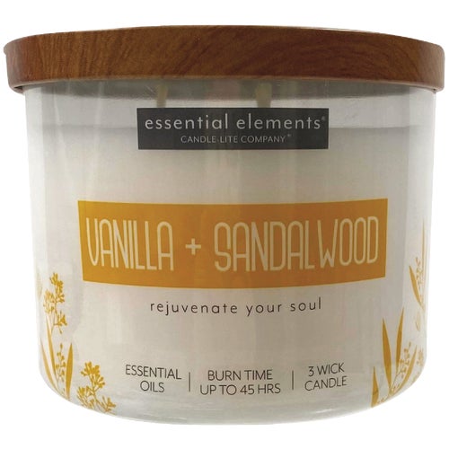 4574344 Candle-Lite Essential Elements Jar Candle