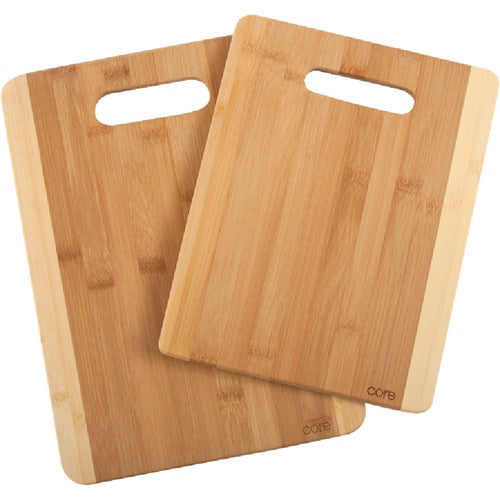 DBC27693 Core Daisy 2-Tone Natural Bamboo Cutting Board