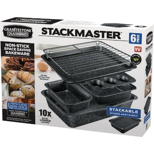 7290 GraniteStone Diamond StackMaster Bakeware Set