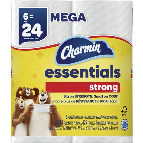 3077204515 Charmin Essentials Strong Toilet Paper