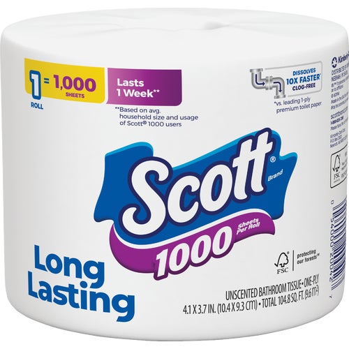 39327 Kimberly Clark Scott Regular Roll Toilet Paper