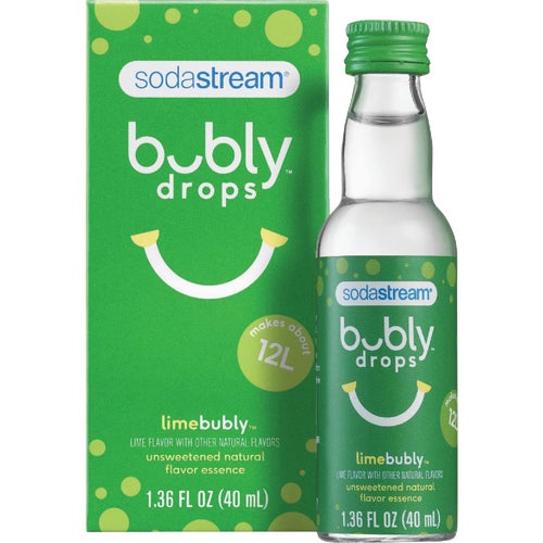 1025211010 SodaStream Bubly Sparkling Beverage Fruit Drops