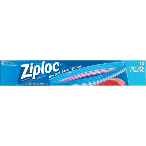 1132 Ziploc Double Zipper Freezer Bag